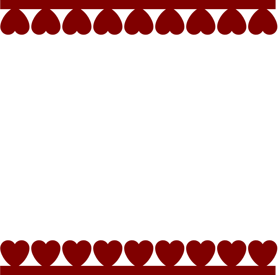 free clip art valentines day heart border - photo #30