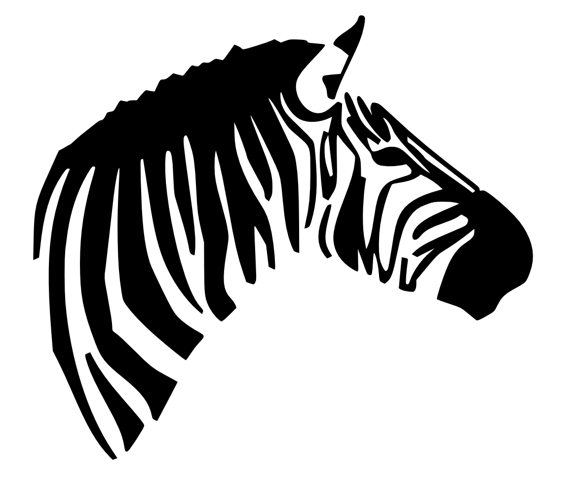 zebra face clip art - photo #4
